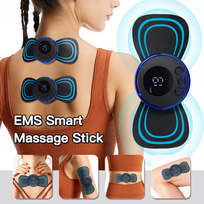 Electric EMS Foot Massager Accessories Pulse Muscle Stimulator Foldable Foot Massage Pad Relief Pain Relax